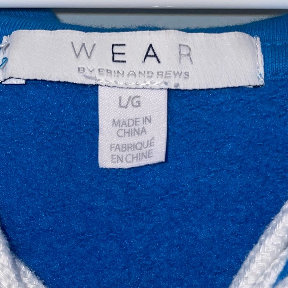 Women’s Large Detroit Lions Cropped Sweatshirt - Picture 6 of 6